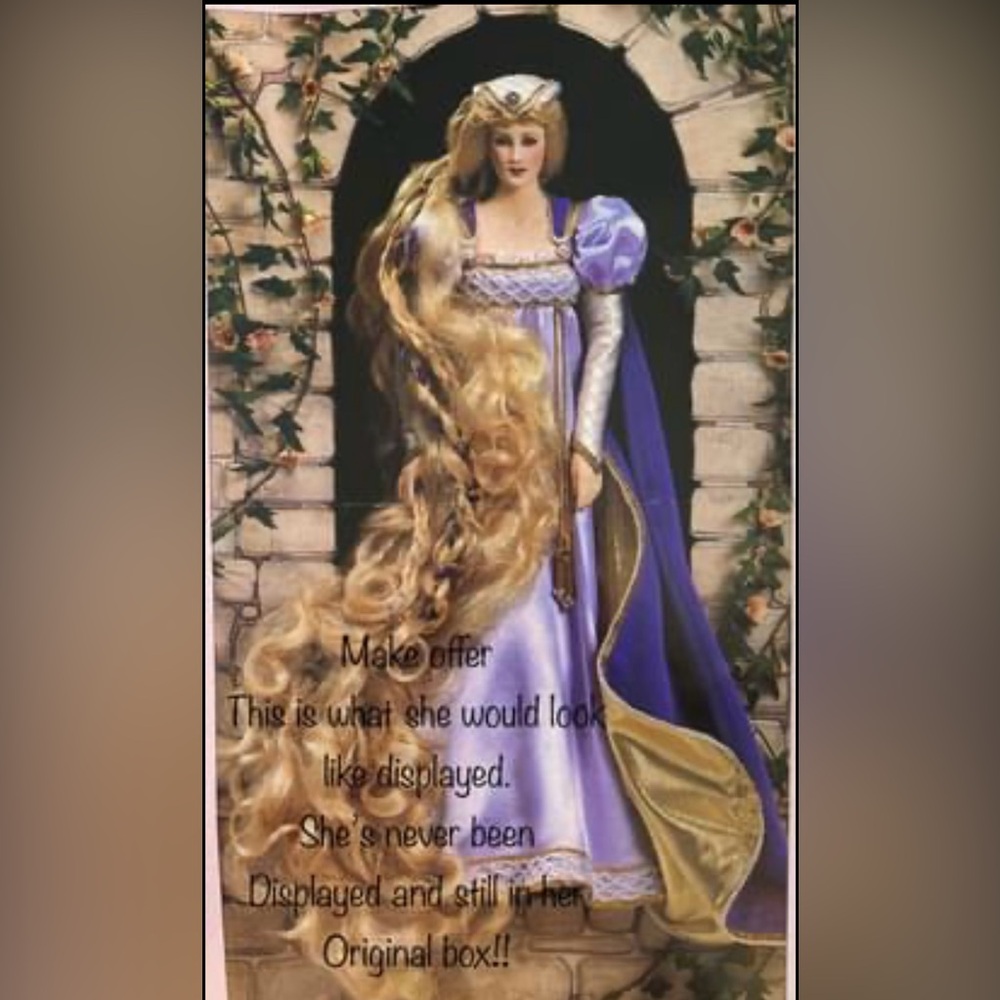 Franklin Mint Rapunzel Collectors Doll New in original box.